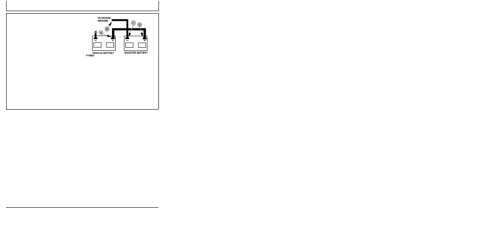 Using booster battery | John Deere 5103E User Manual | Page 47 / 194