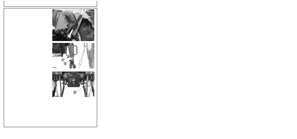 Leveling the hitch | John Deere 5103E User Manual | Page 65 / 194