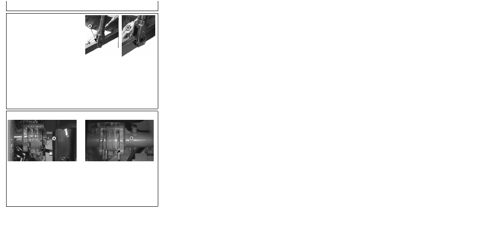 Adjusting lateral float, Adjusting rockshaft control lever friction, Rockshaft and 3-point hitch | John Deere 5103E User Manual | Page 66 / 194
