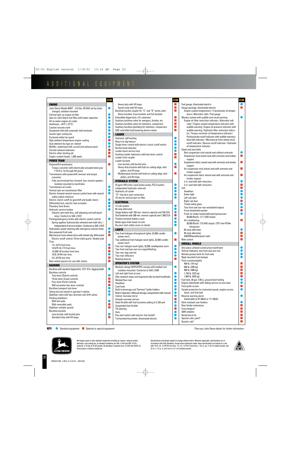 John Deere 410E User Manual | Page 5 / 5