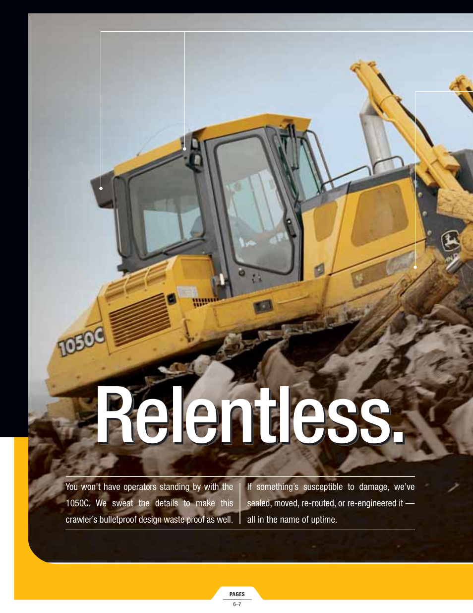 Relentless | John Deere 1050C User Manual | Page 6 / 16