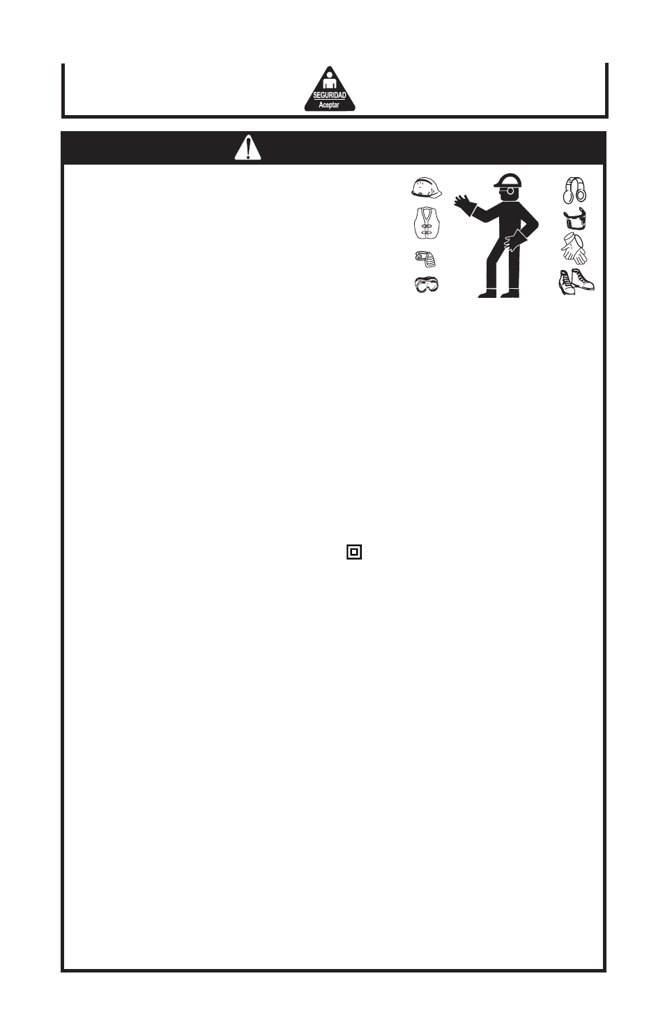 Advertencia | John Deere ET-3507-J User Manual | Page 33 / 44