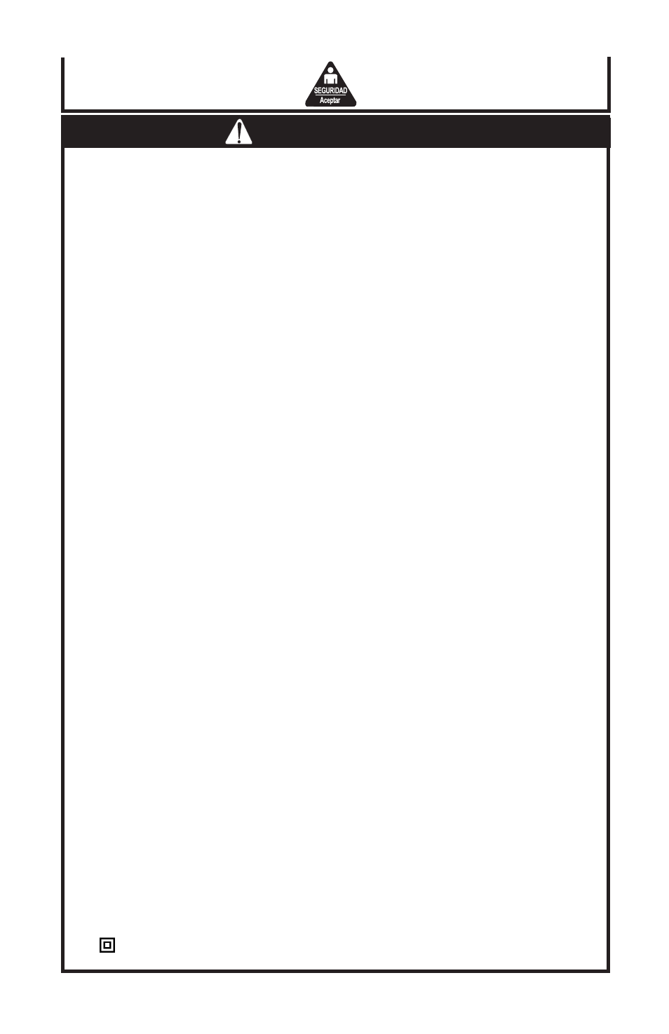 Advertencia | John Deere ET-3507-J User Manual | Page 35 / 44