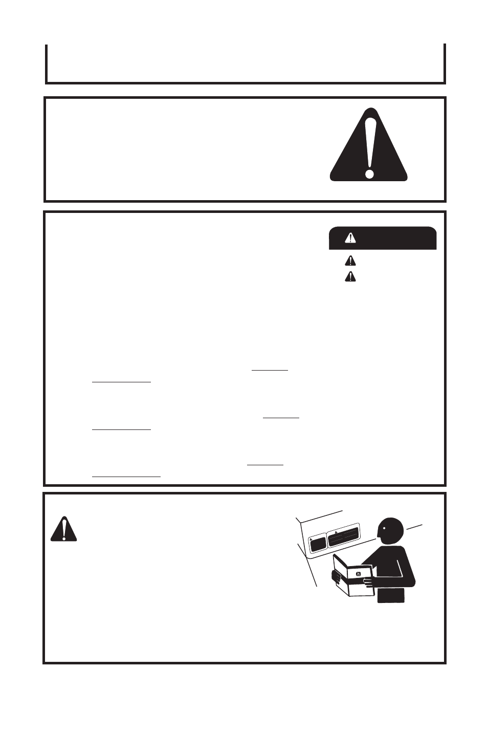 Safety, Danger warning caution, Recognize safety information | Understand signal words, General safety rules, Save these instructions, Warning, 43 1/4-inch belt sander operator's manual | John Deere ET-3303-J User Manual | Page 4 / 16