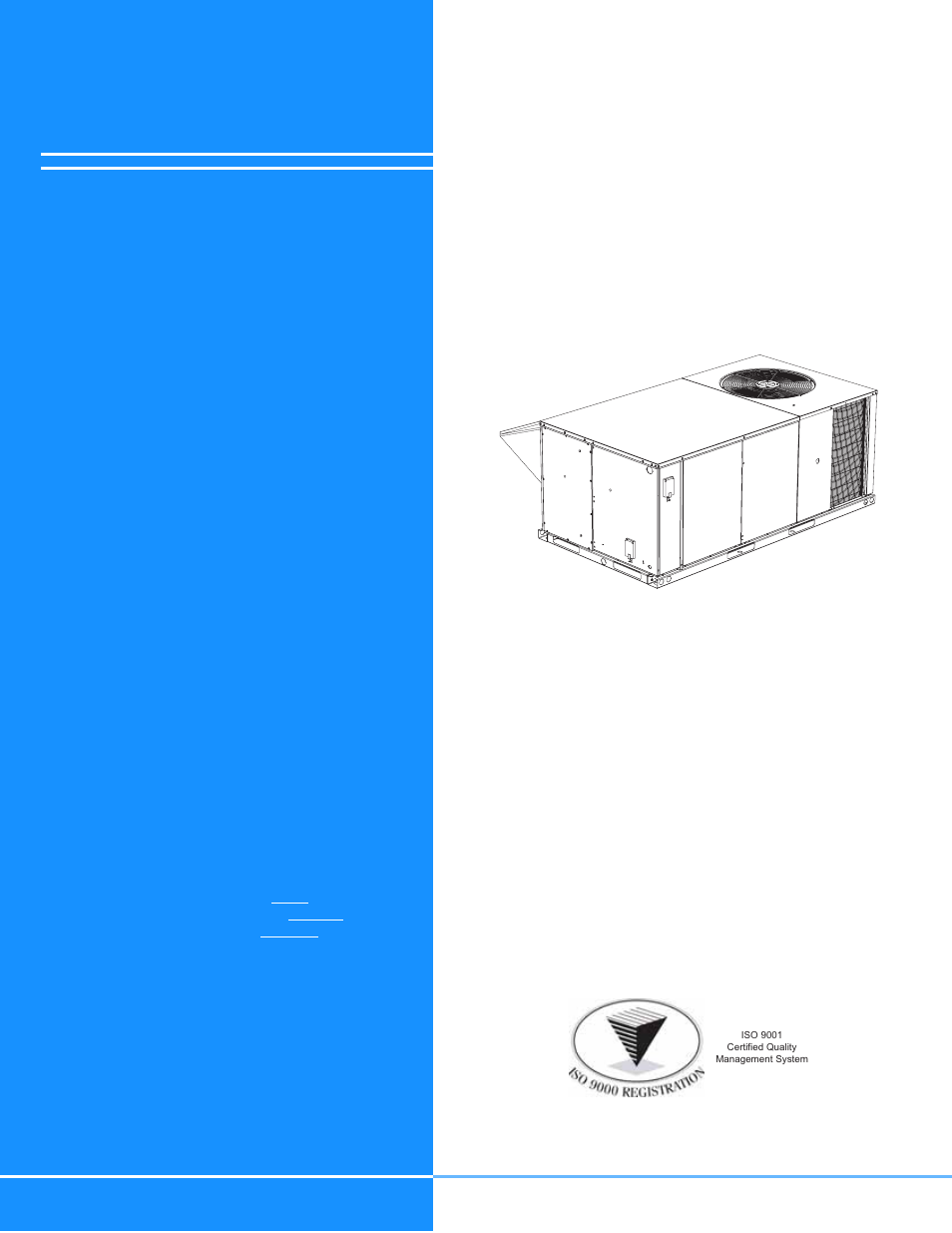 Johnson Controls SUNLINE 2000 BQ 060 User Manual | 40 pages