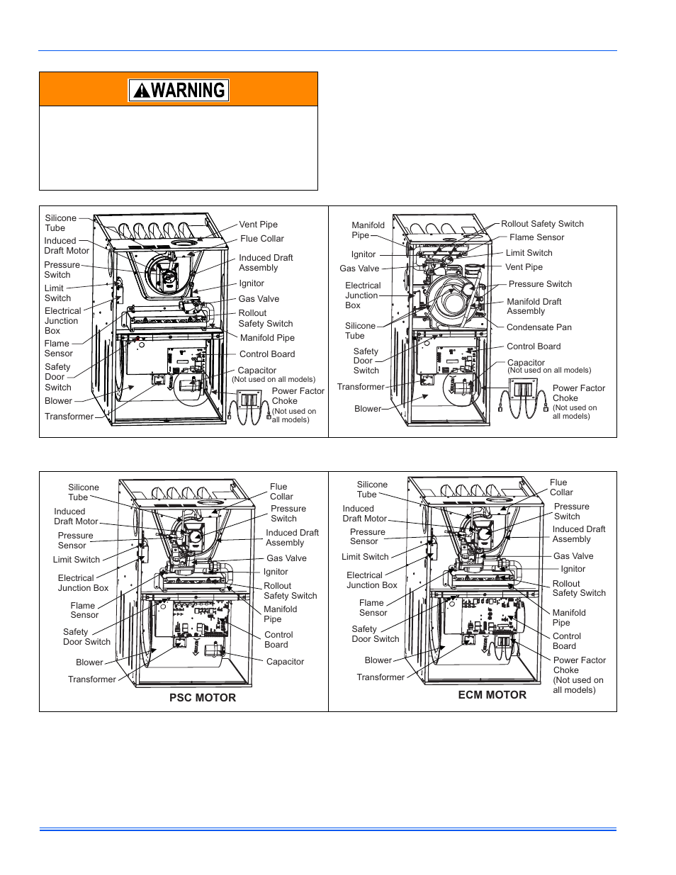 Johnson Controls ALL RESIDENTIAL MULTI-POSITION 356486-UUM-H-0609 User Manual | Page 2 / 6