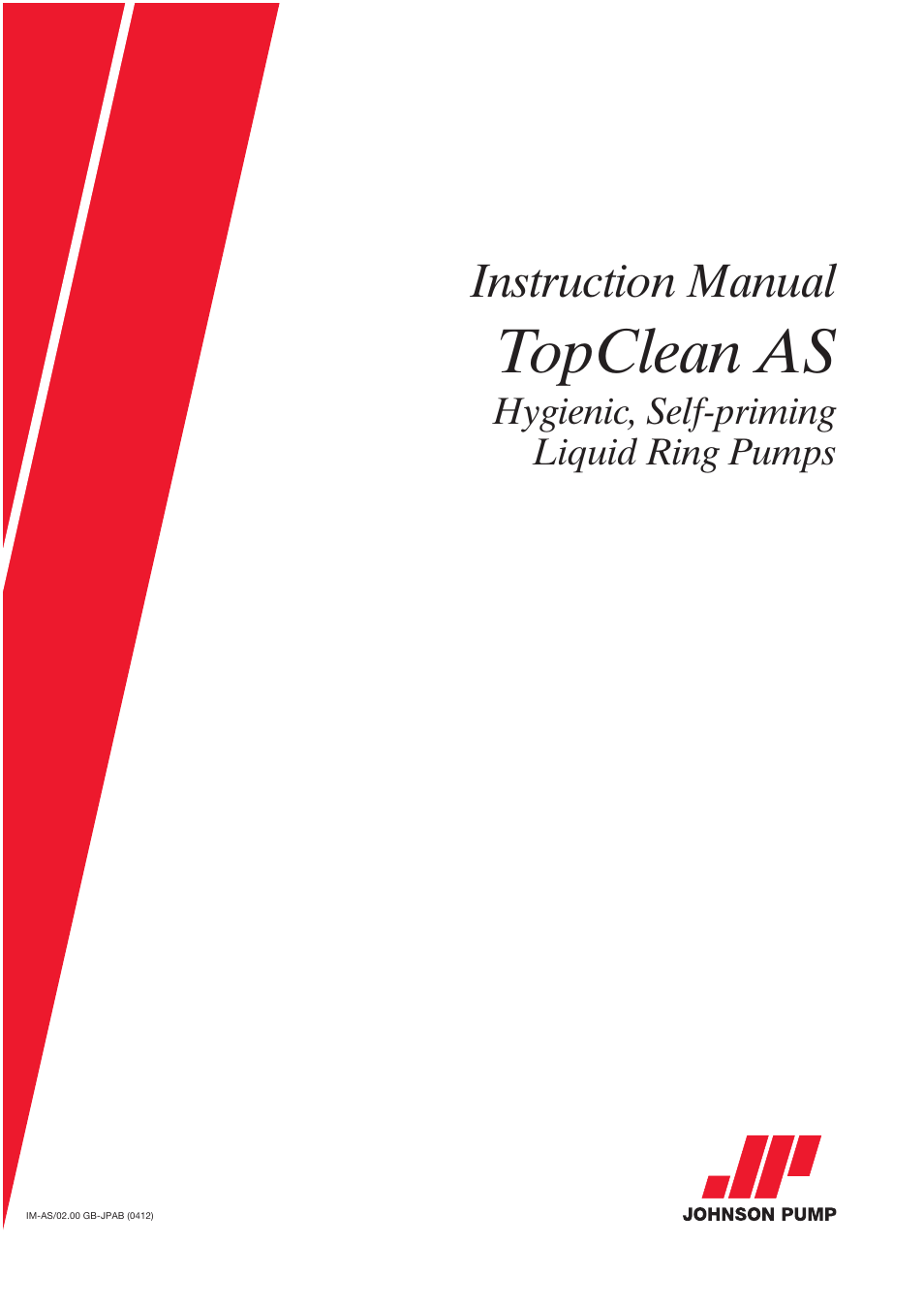 Johnson Controls TopClean AS User Manual | 31 pages