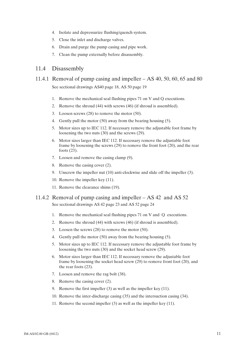 4 disassembly, Disassembly | Johnson Controls TopClean AS User Manual | Page 13 / 31