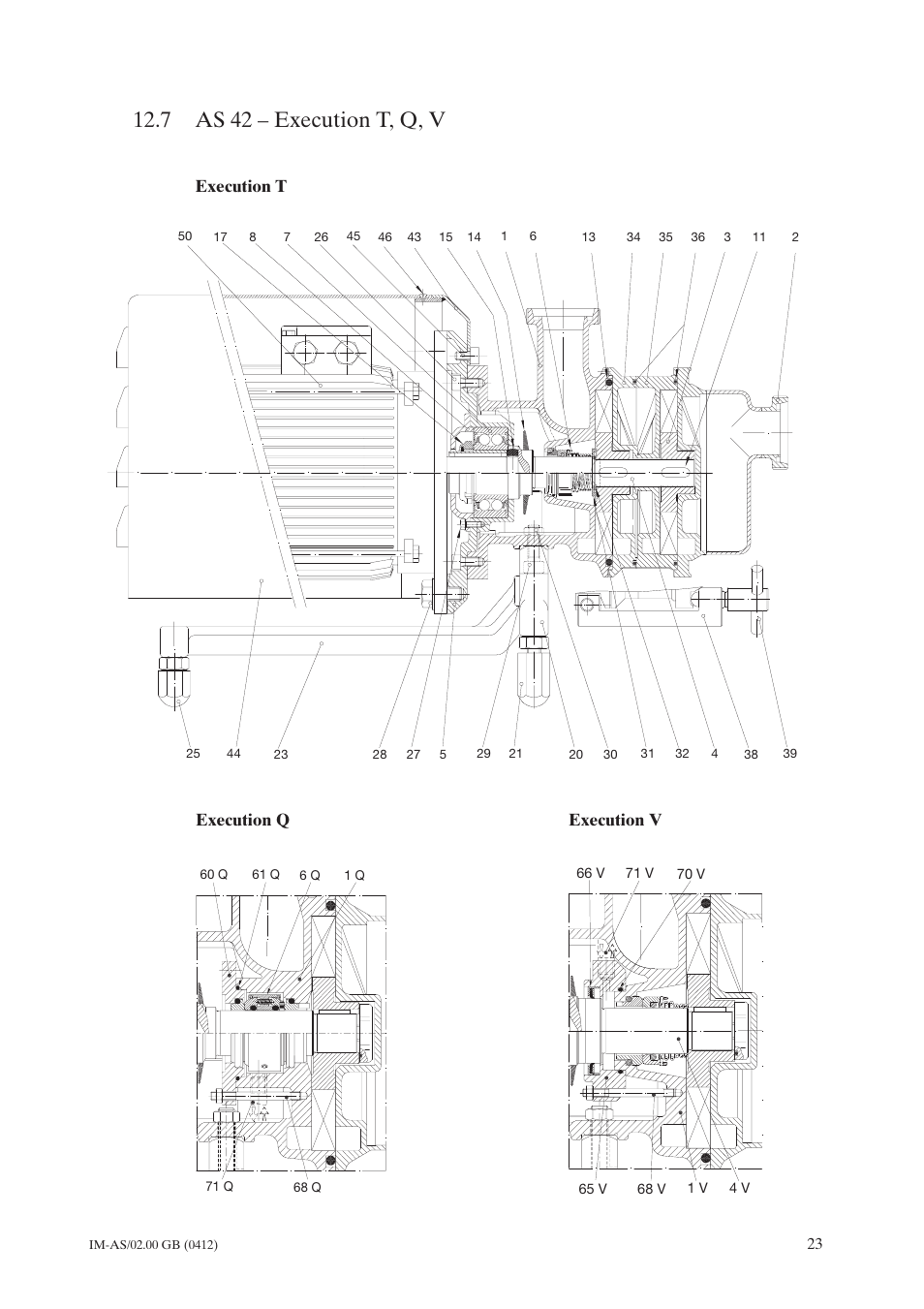 7 as 42 – execution t, q, v, As 42 – execution t, q, v | Johnson Controls TopClean AS User Manual | Page 25 / 31