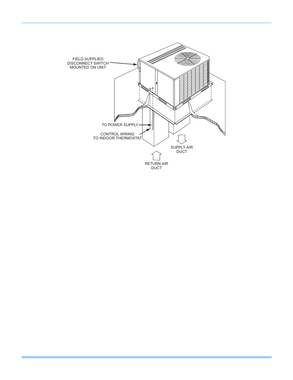 Unit typical roof curb installation | Johnson Controls R-410A User Manual | Page 79 / 80