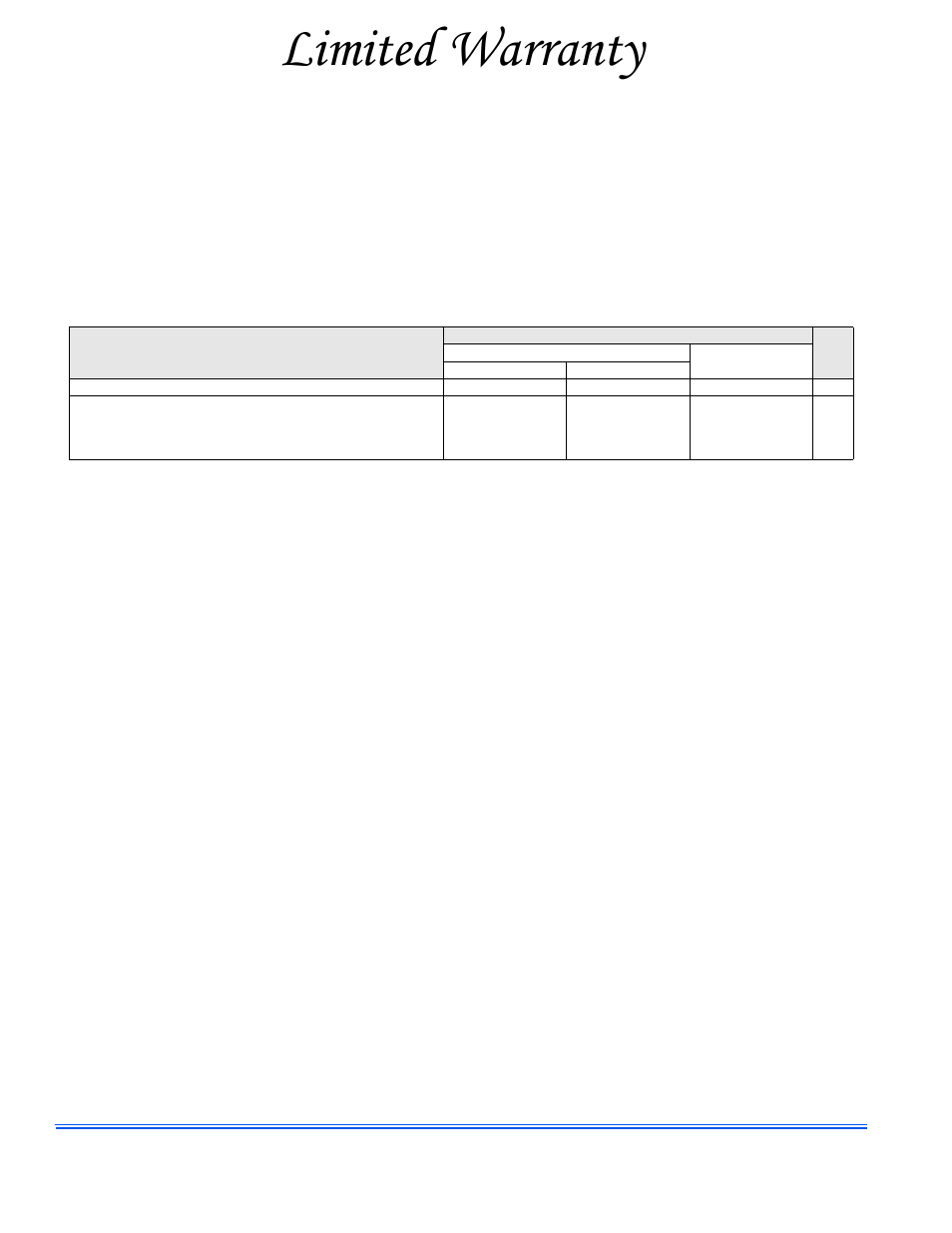 Limited warranty | Johnson Controls 356486-UUM-E-0109 User Manual | Page 6 / 6