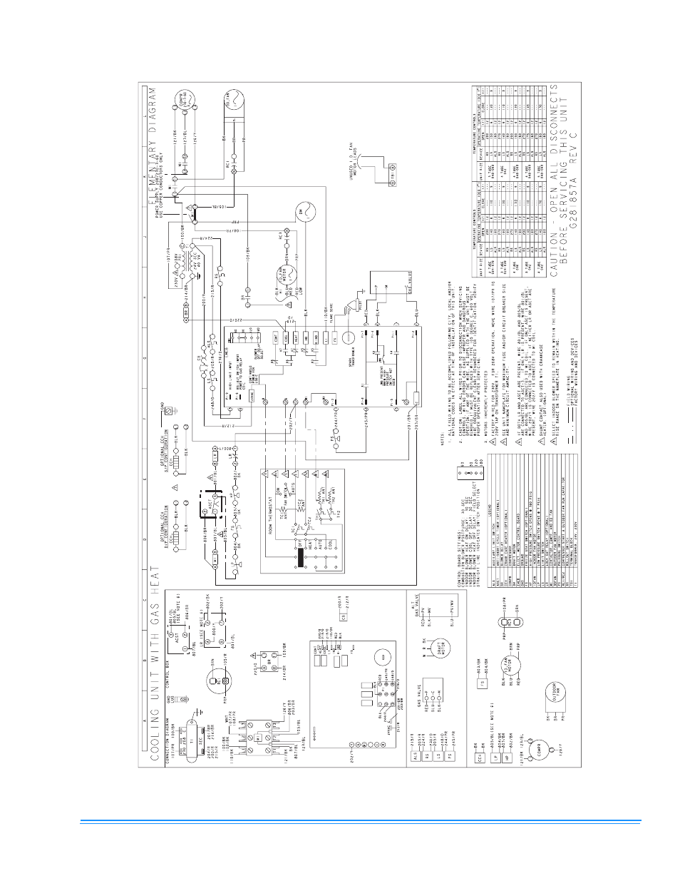 14 typical wiring diagram dya 036, 042, 048, 060, 208/230-3-60 power supply) | Johnson Controls 341426-BIM-A-0108 User Manual | Page 21 / 24