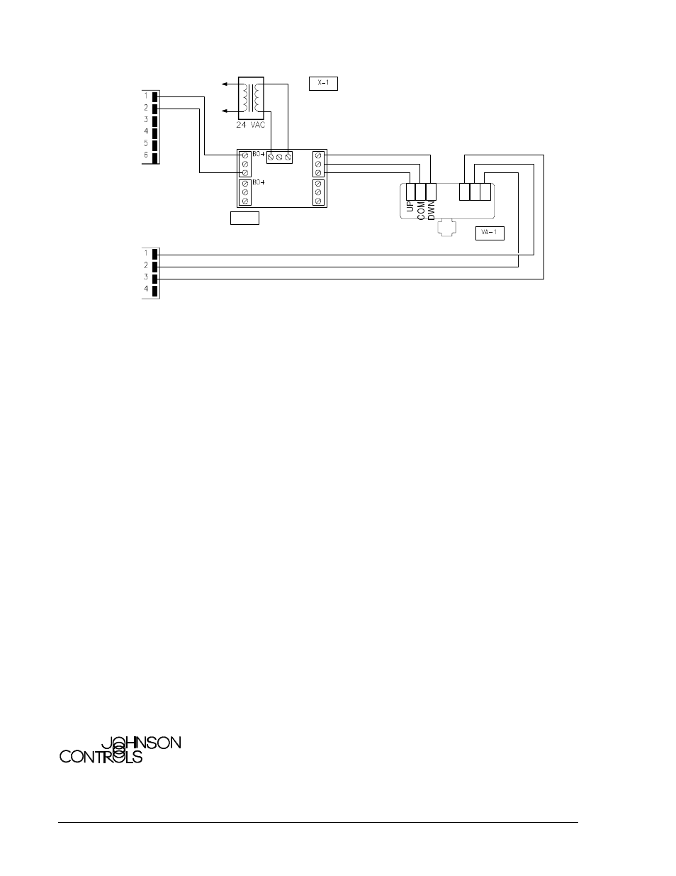 Johnson Controls VA-8051 User Manual | Page 6 / 6