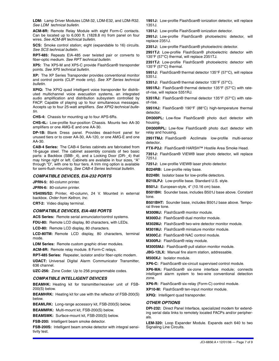 Johnson Controls IFC-640 User Manual | Page 7 / 9