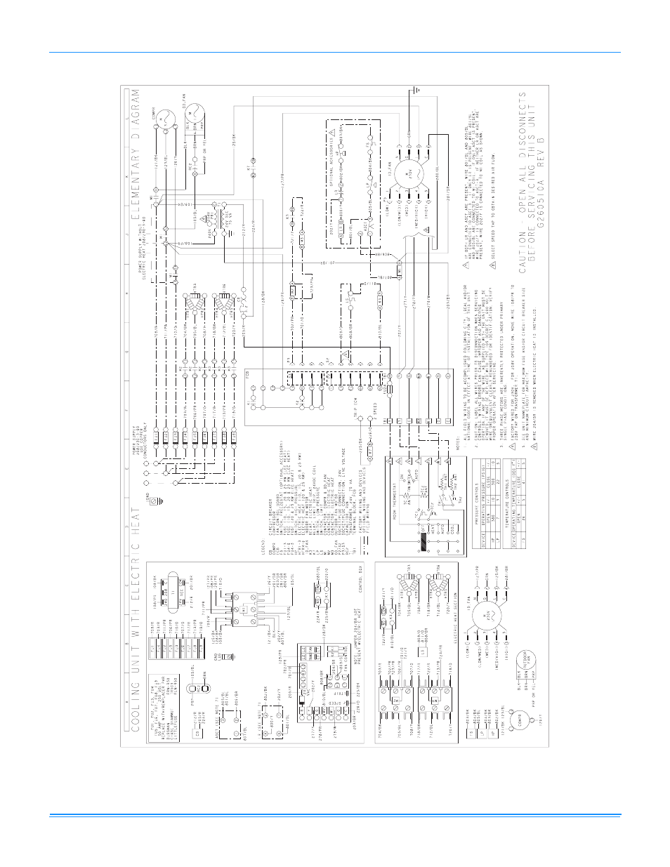 10 typical wiring diagram (208/230-3-60 power, Supply) acp models | Johnson Controls ACPU024 THRU 060 User Manual | Page 27 / 32