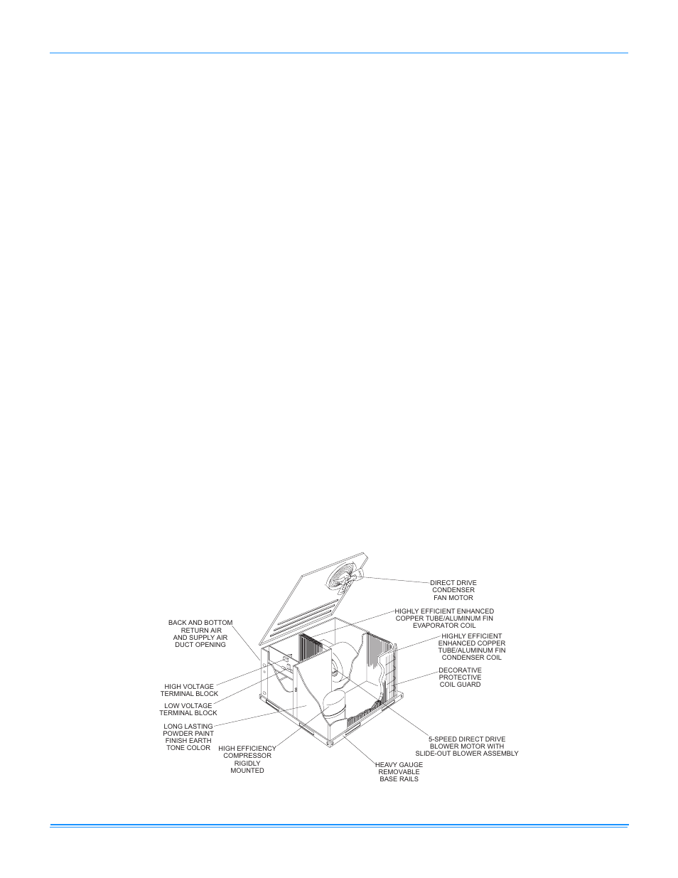 1 unit cutaway | Johnson Controls ACPU024 THRU 060 User Manual | Page 4 / 32