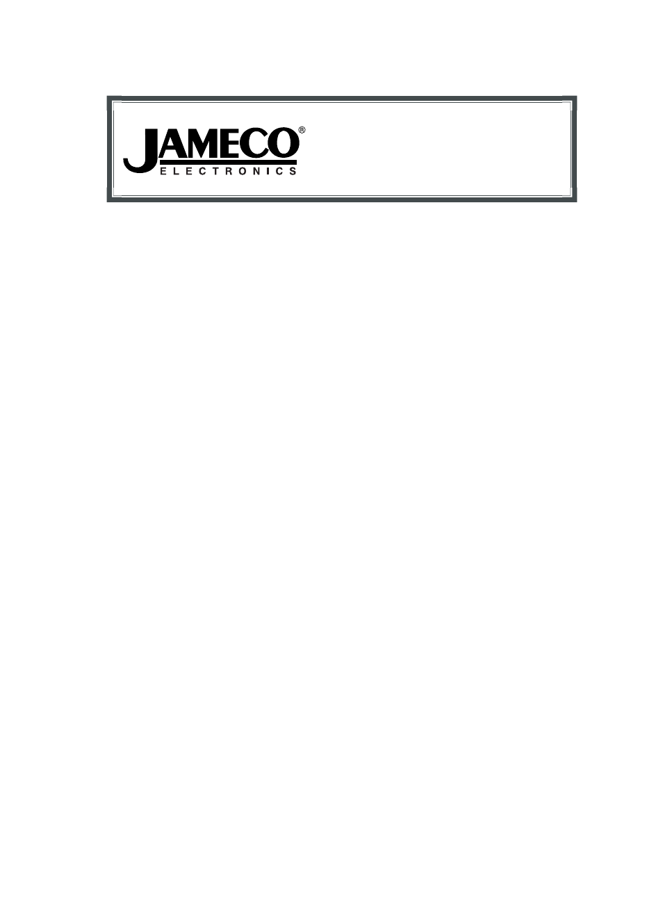Jameco Electronics 527822 User Manual | 31 pages