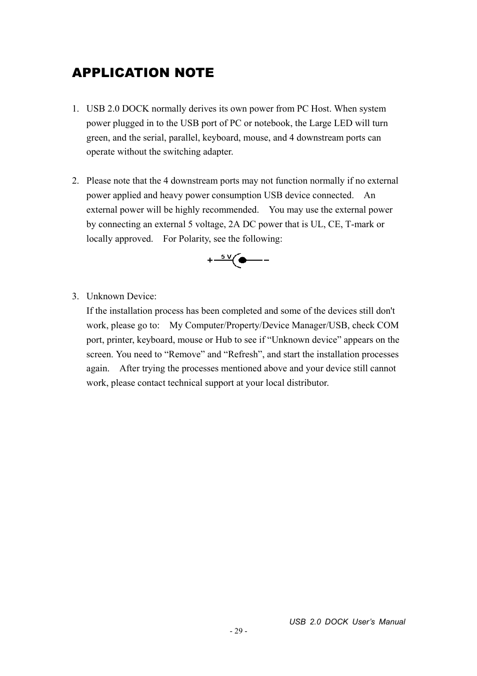 Application note | Jameco Electronics 527822 User Manual | Page 30 / 31