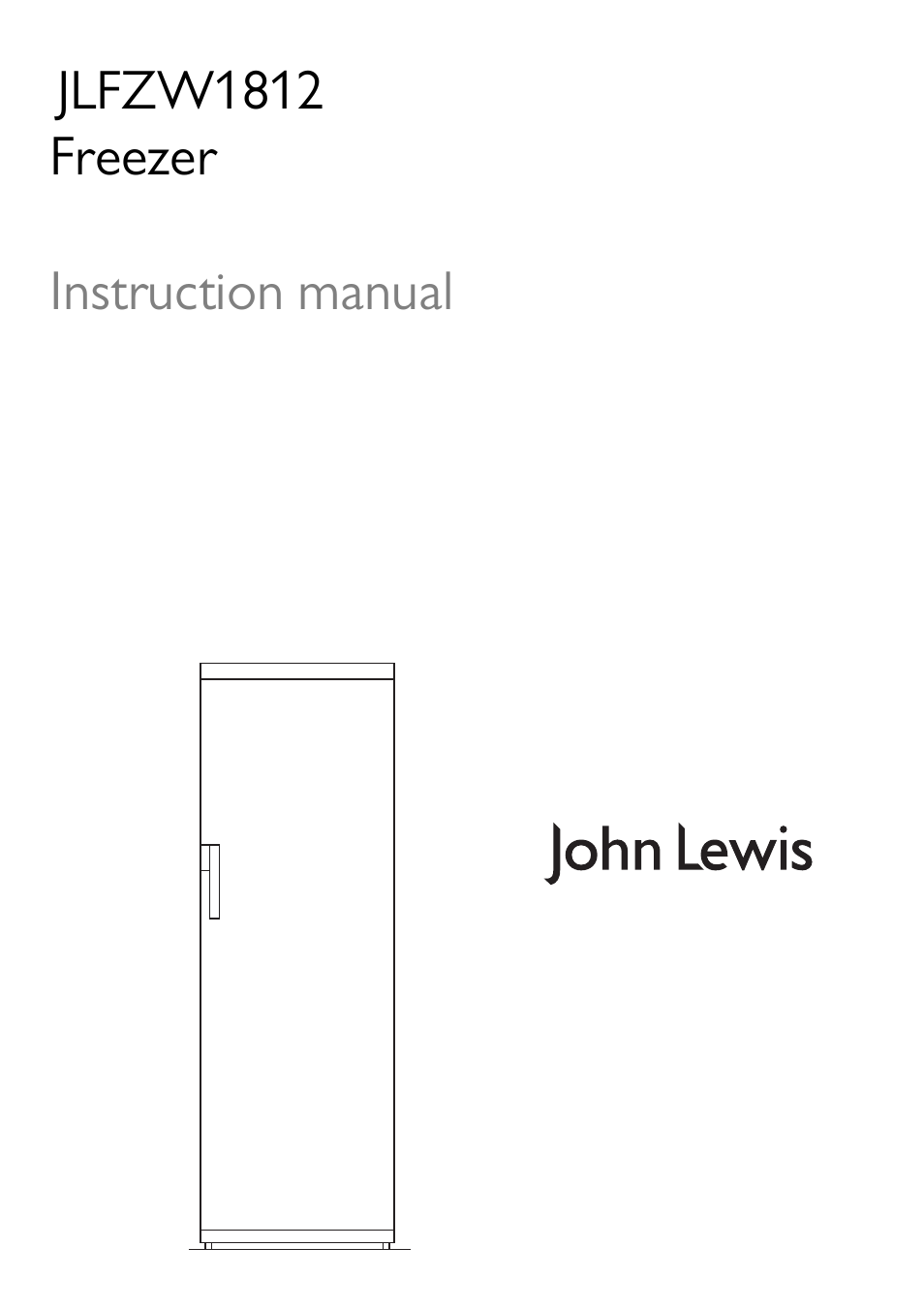 John Lewis JLFZW1812 User Manual | 20 pages