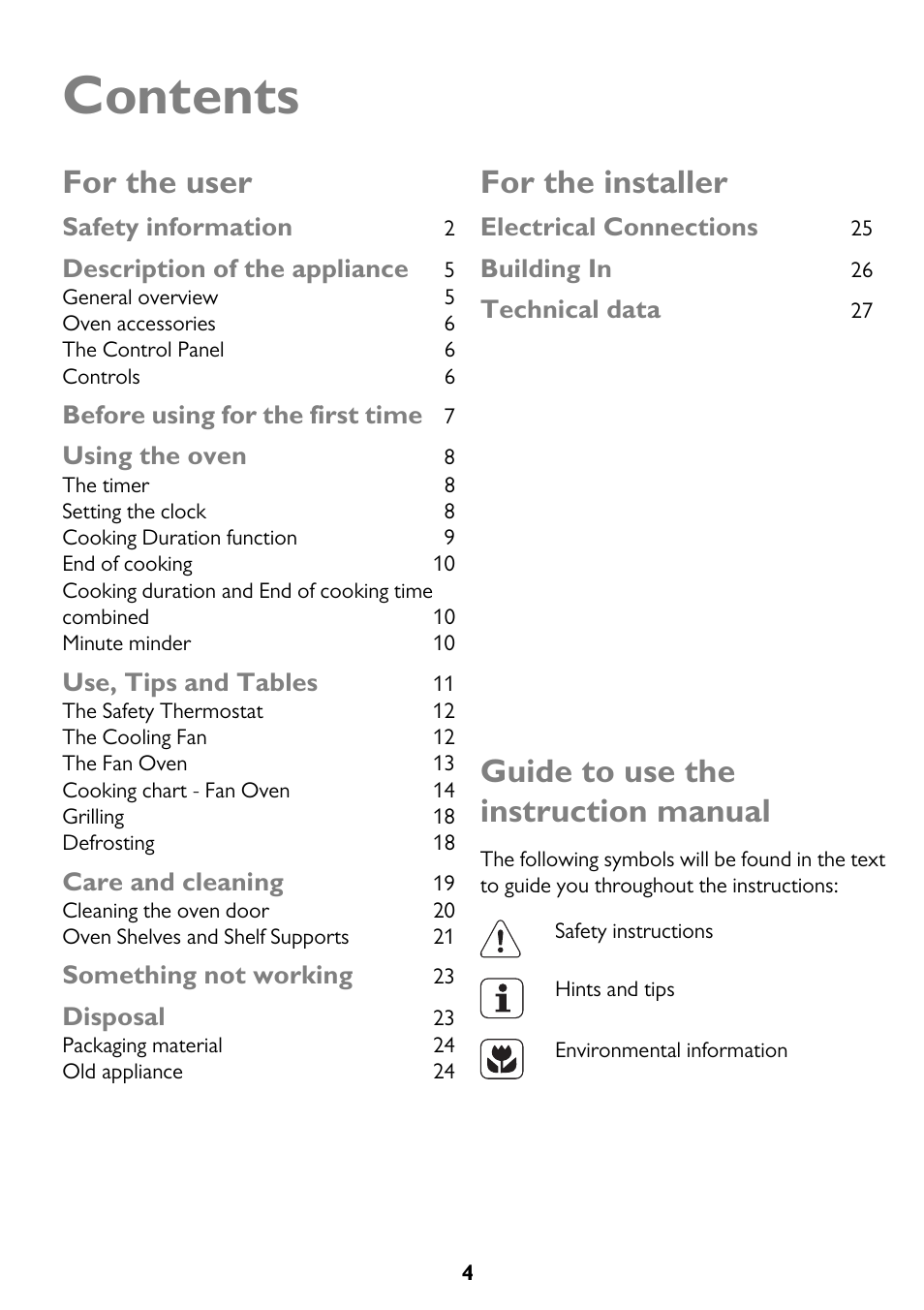 John Lewis JLBIOS661 User Manual | Page 4 / 32