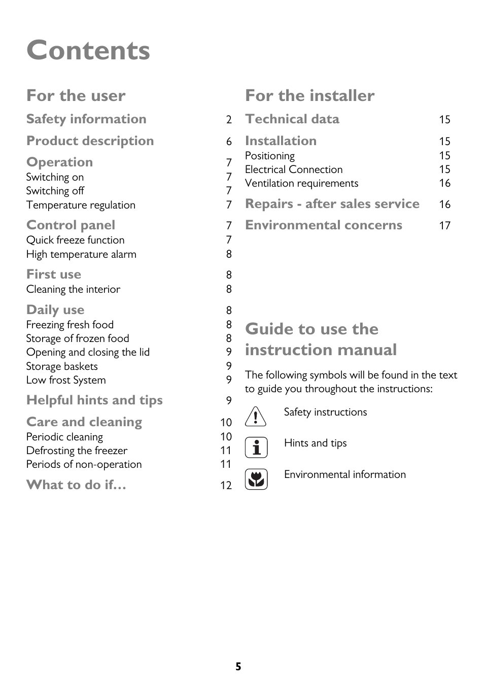 John Lewis JLCH200 User Manual | Page 5 / 20