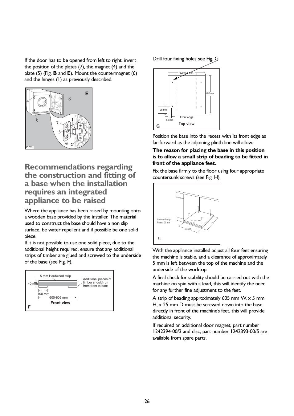 John Lewis JLBIWM 1402 User Manual | Page 26 / 28