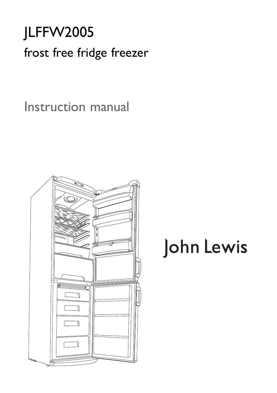 John Lewis JLFFW2005 User Manual | 24 pages