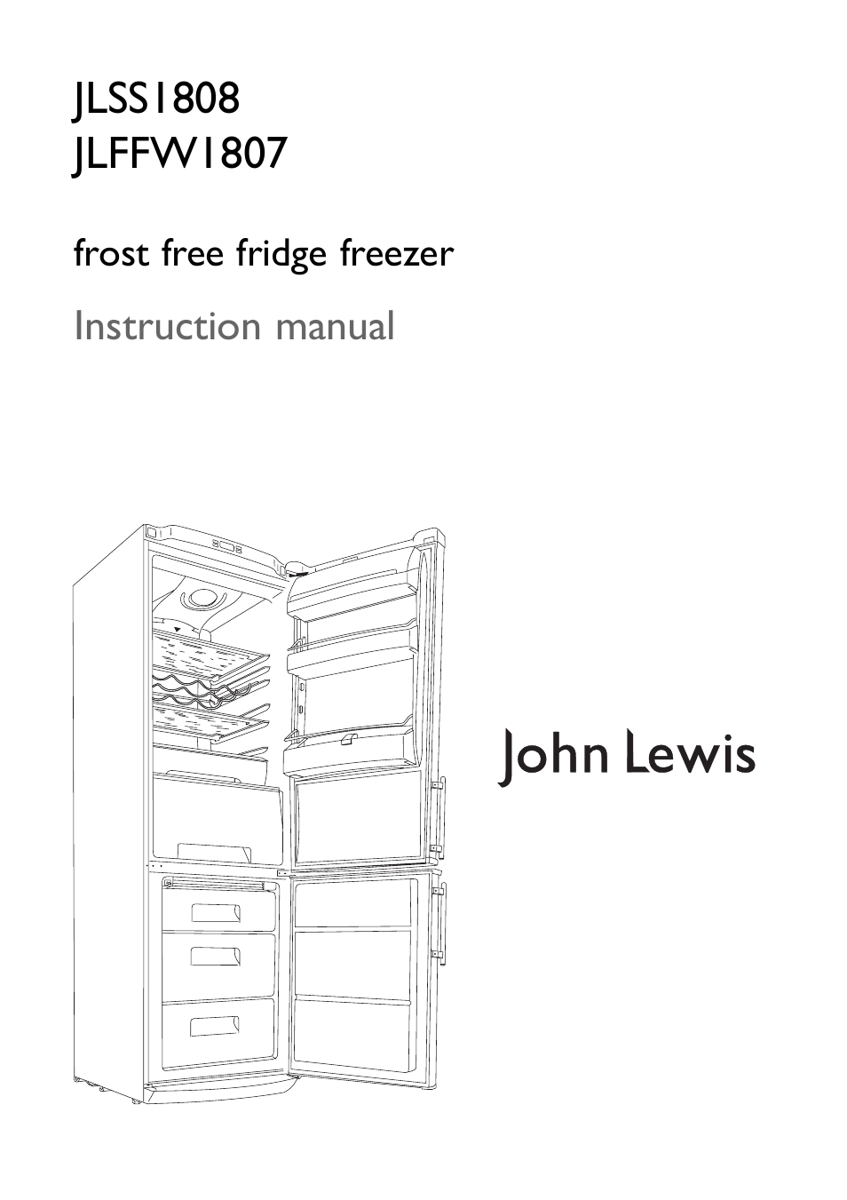 John Lewis JLFFW1807 User Manual | 24 pages