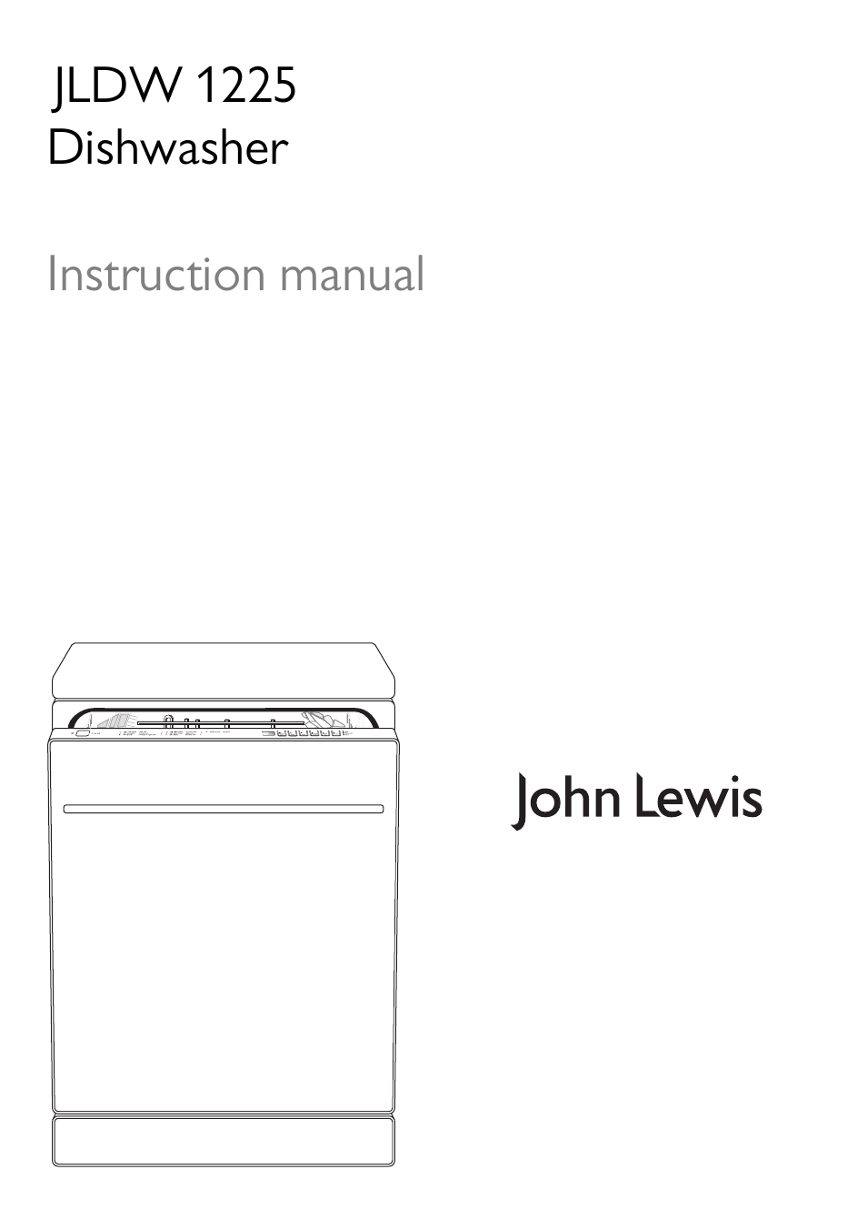 John Lewis JLDW 1225 User Manual | 36 pages