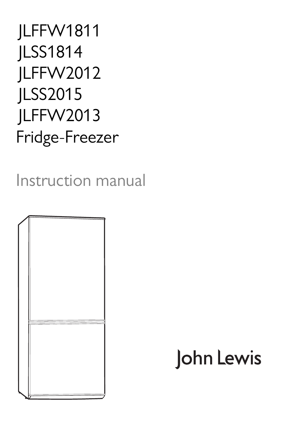 John Lewis JLFFW2013 User Manual | 28 pages