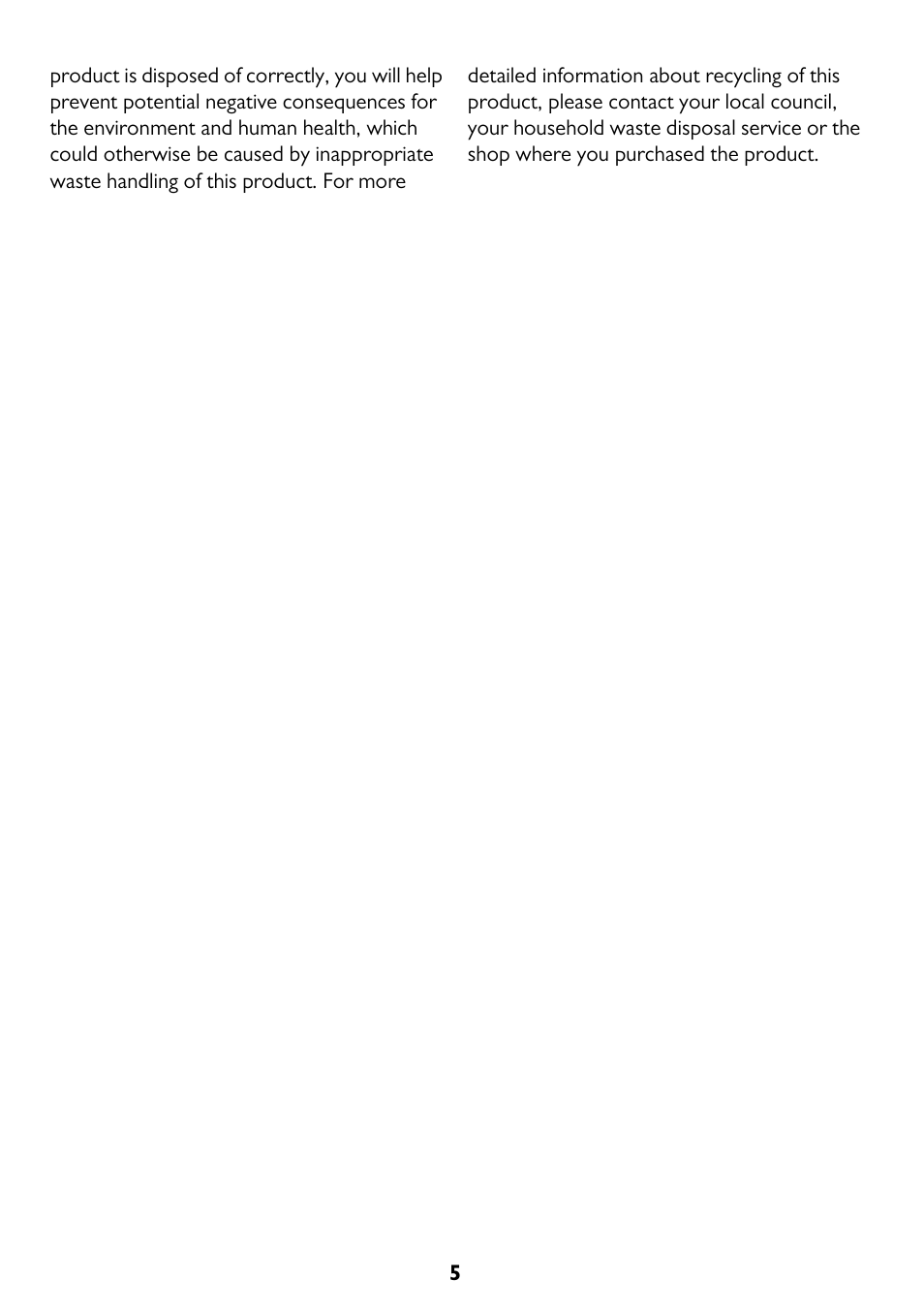 John Lewis JLTDC11 User Manual | Page 5 / 32