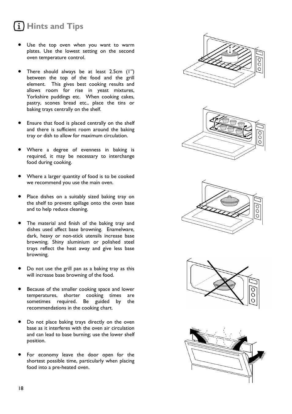 Hints and tips | John Lewis JLDUOS705 User Manual | Page 18 / 36