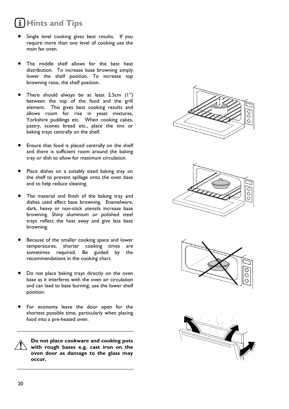 Hints and tips | John Lewis JLDUOS705 User Manual | Page 20 / 36