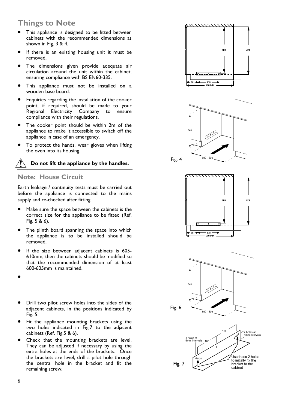 John Lewis JLDUOS705 User Manual | Page 6 / 36