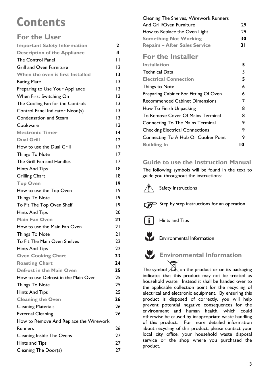 John Lewis JLBIDOS904 User Manual | Page 3 / 32