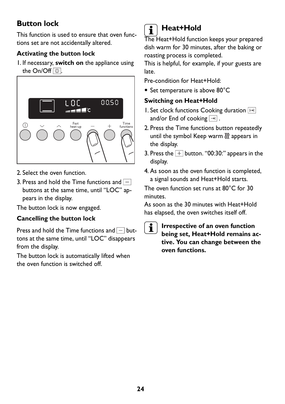 John Lewis JLBIOS608 User Manual | Page 24 / 56