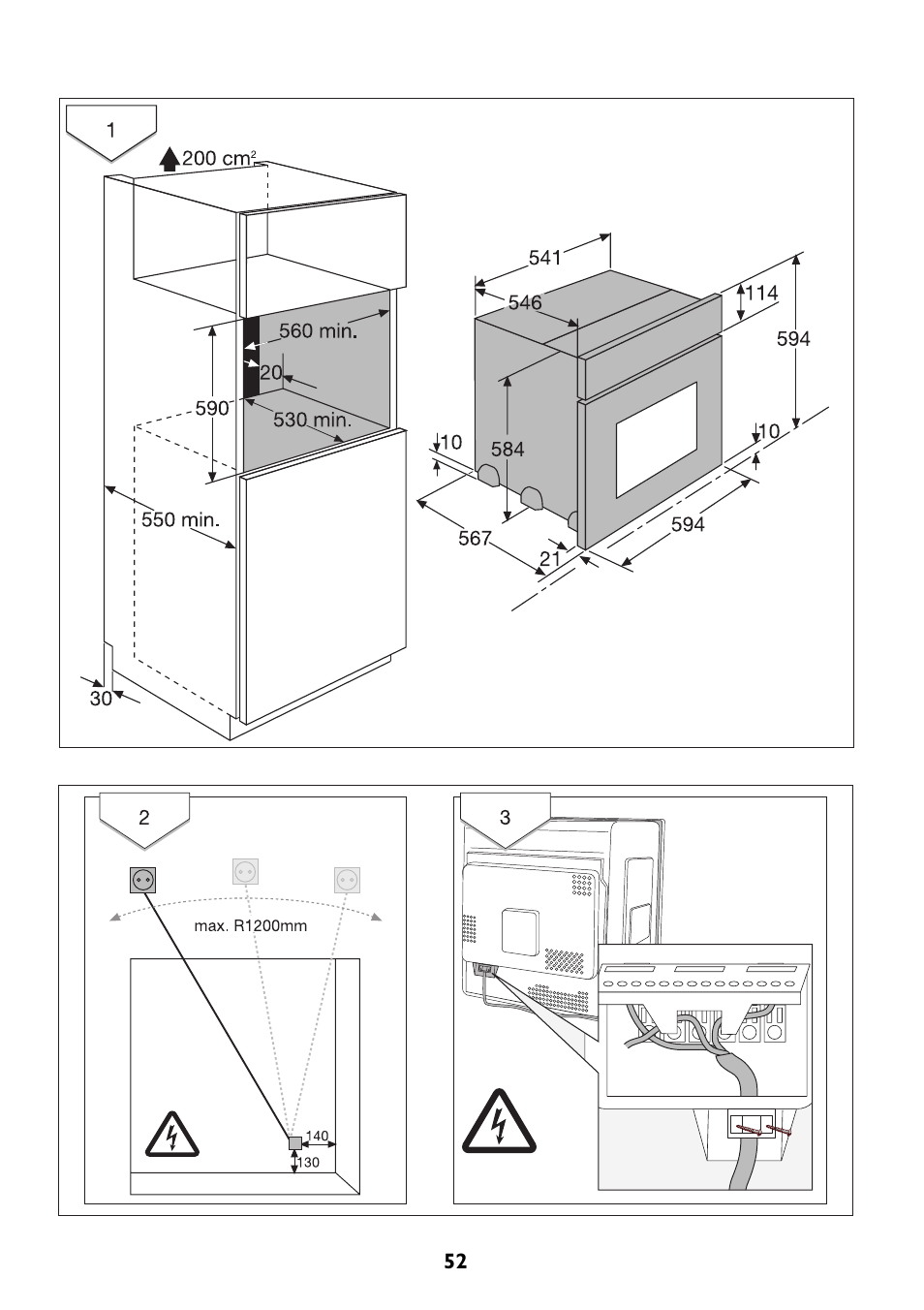 John Lewis JLBIOS608 User Manual | Page 52 / 56