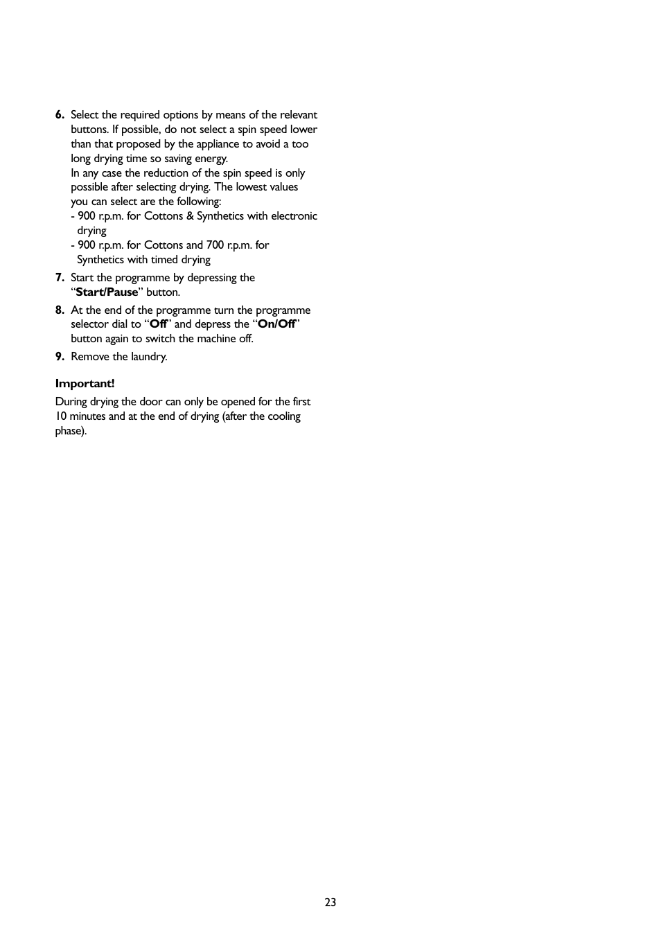 John Lewis JLBIWD 1400 User Manual | Page 23 / 34