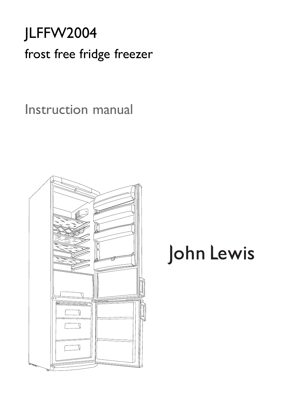 John Lewis JLFFW2004 User Manual | 20 pages