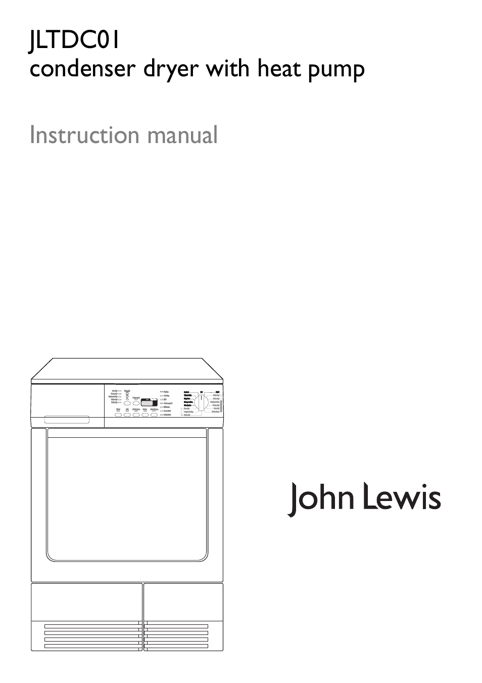 John Lewis JLTDC01 User Manual | 24 pages