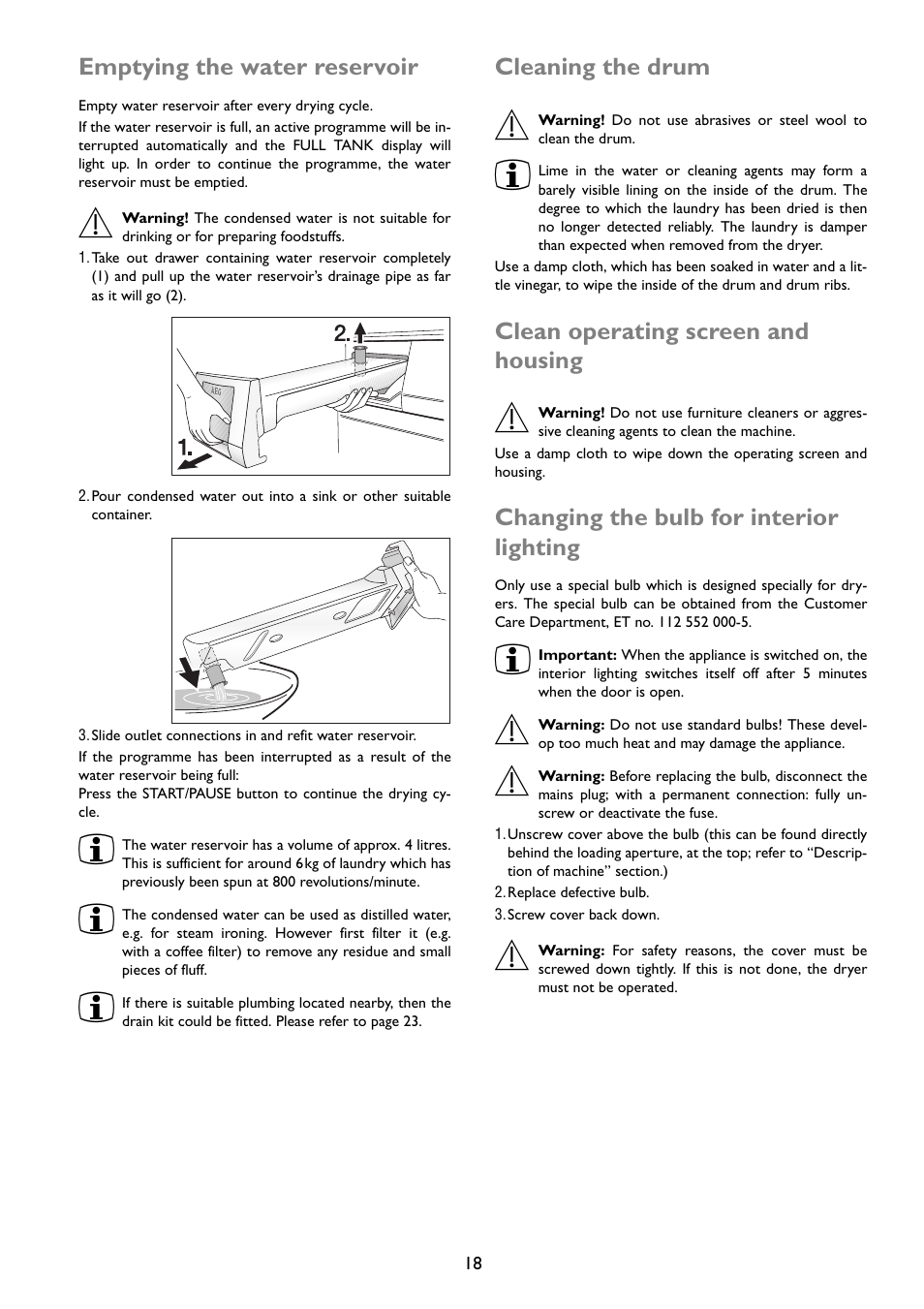 John Lewis JLTDC01 User Manual | Page 18 / 24