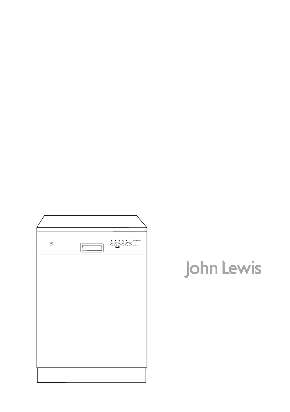 John Lewis JLDWW 1201 User Manual | 24 pages