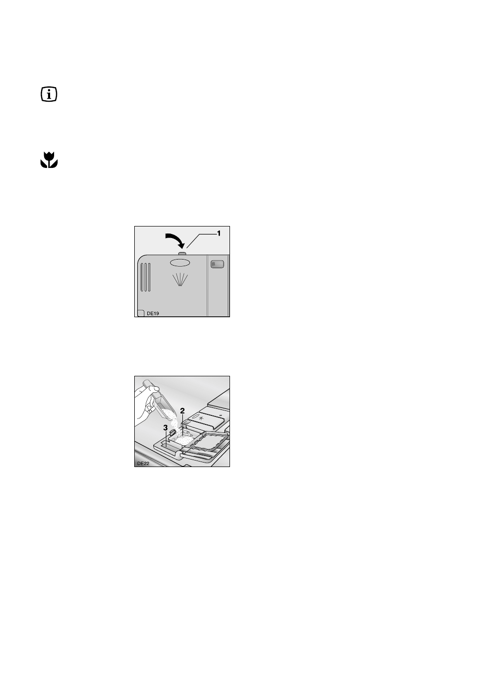 Use of detergent | John Lewis JLBIDW 1200 User Manual | Page 18 / 28
