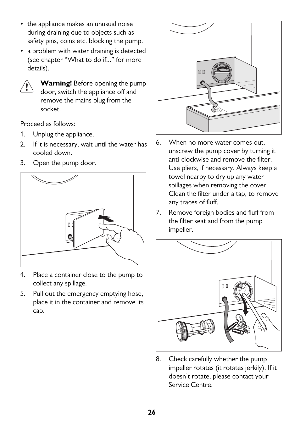 John Lewis JLWM 1604 User Manual | Page 26 / 44