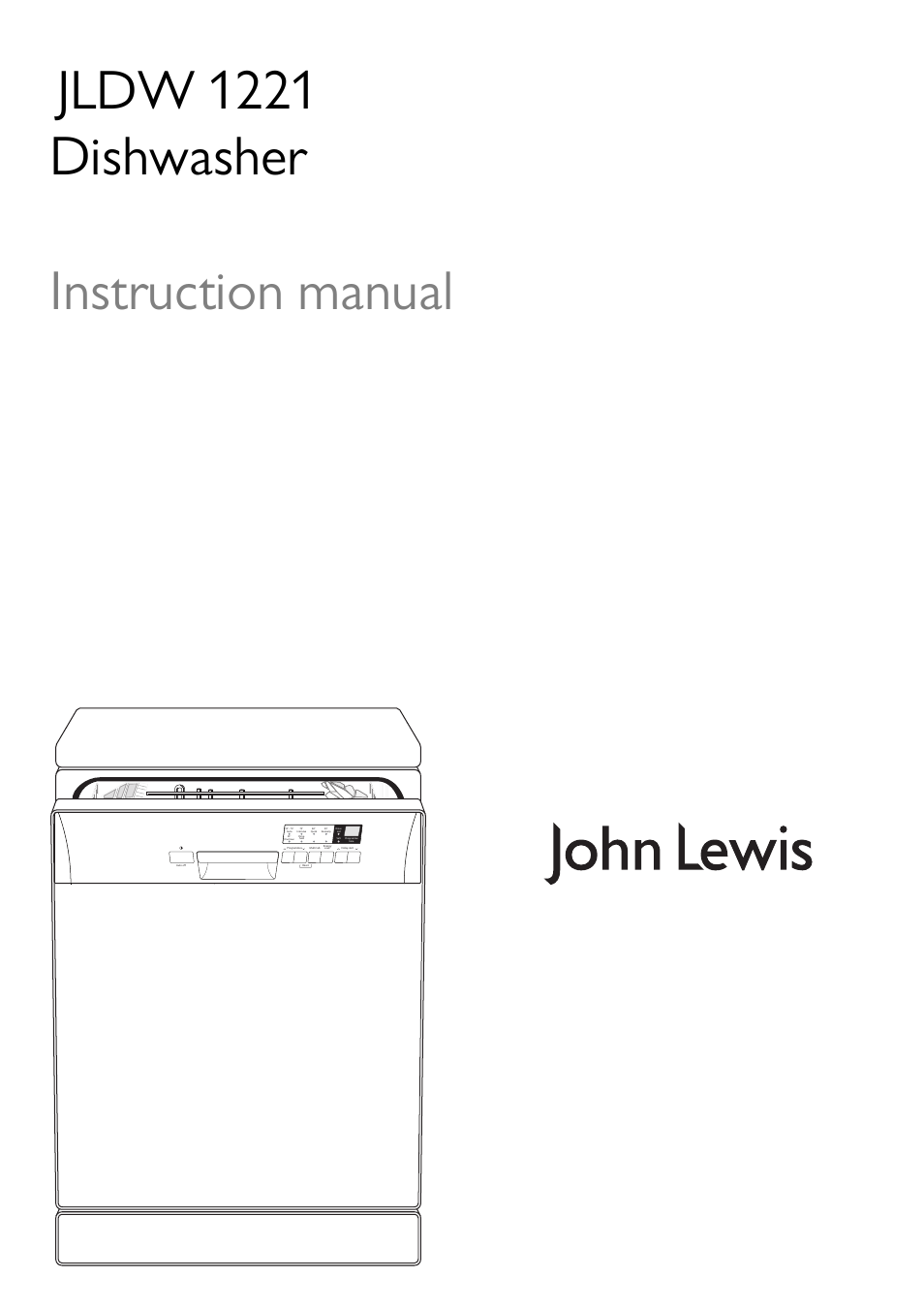 John Lewis JLDW 1221 User Manual | 36 pages