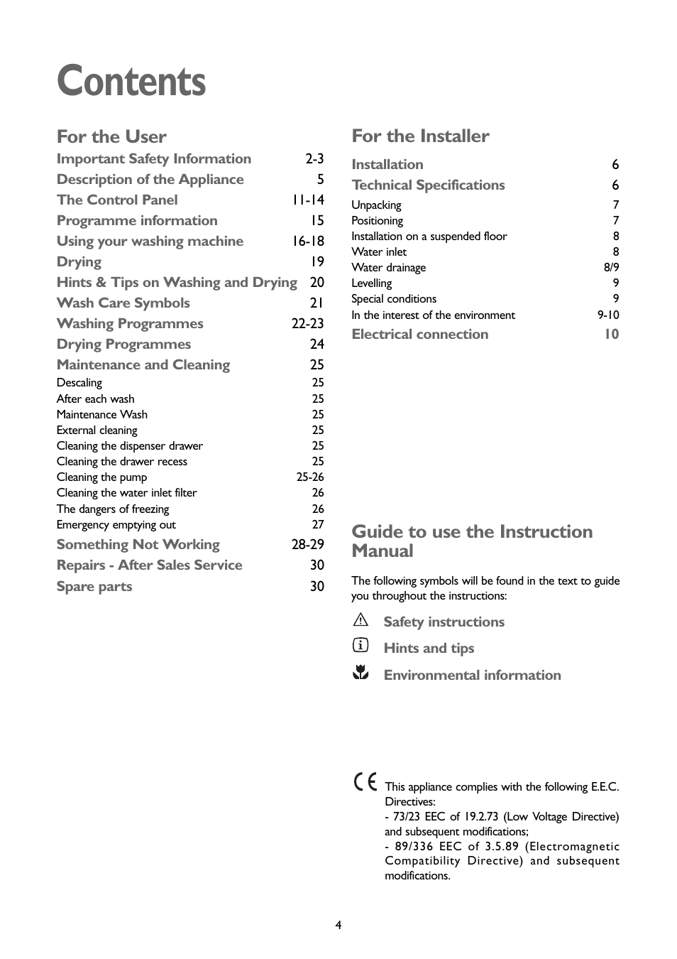 John Lewis JLWD 1408 User Manual | Page 4 / 31