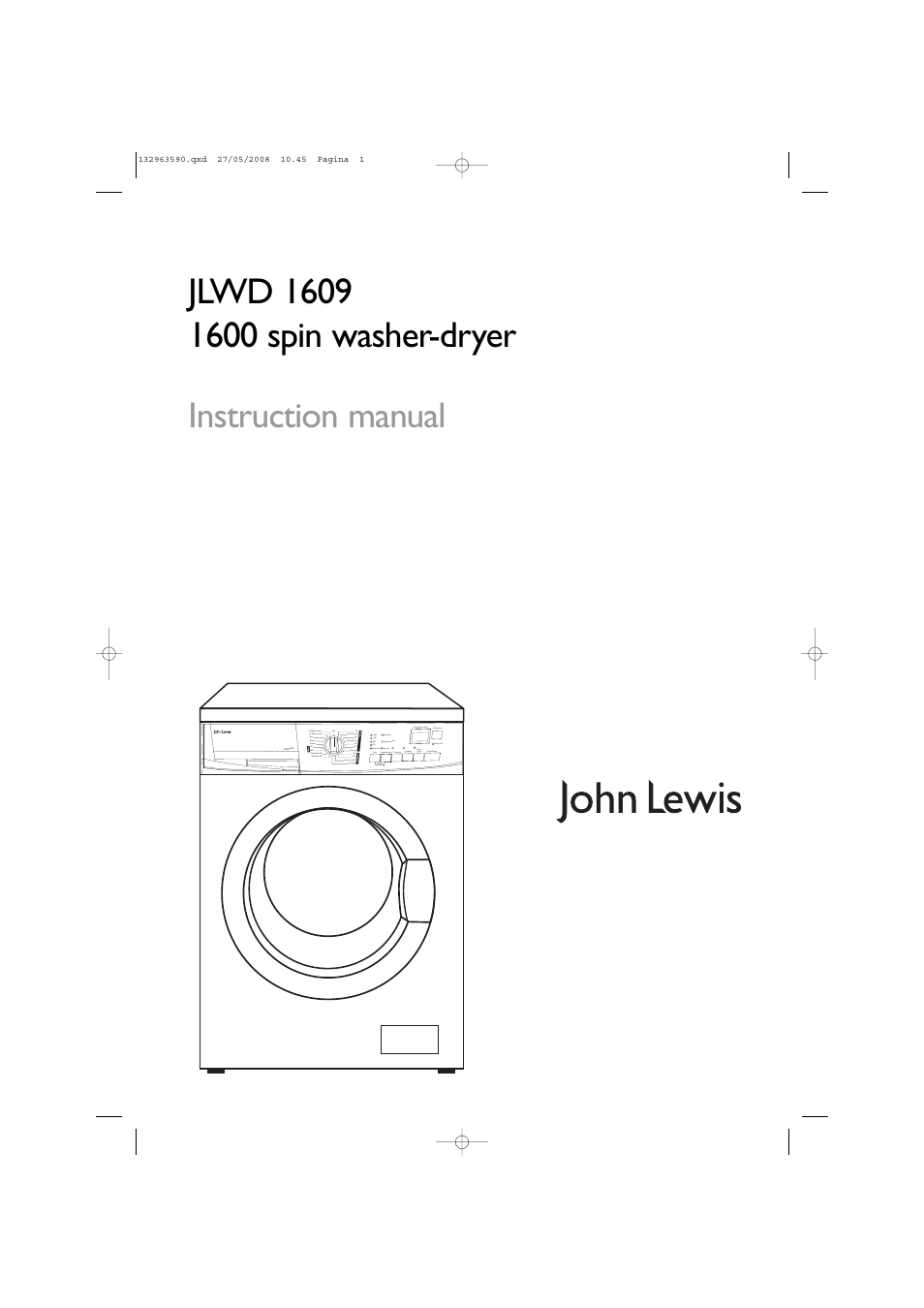 John Lewis 1609 User Manual | 32 pages