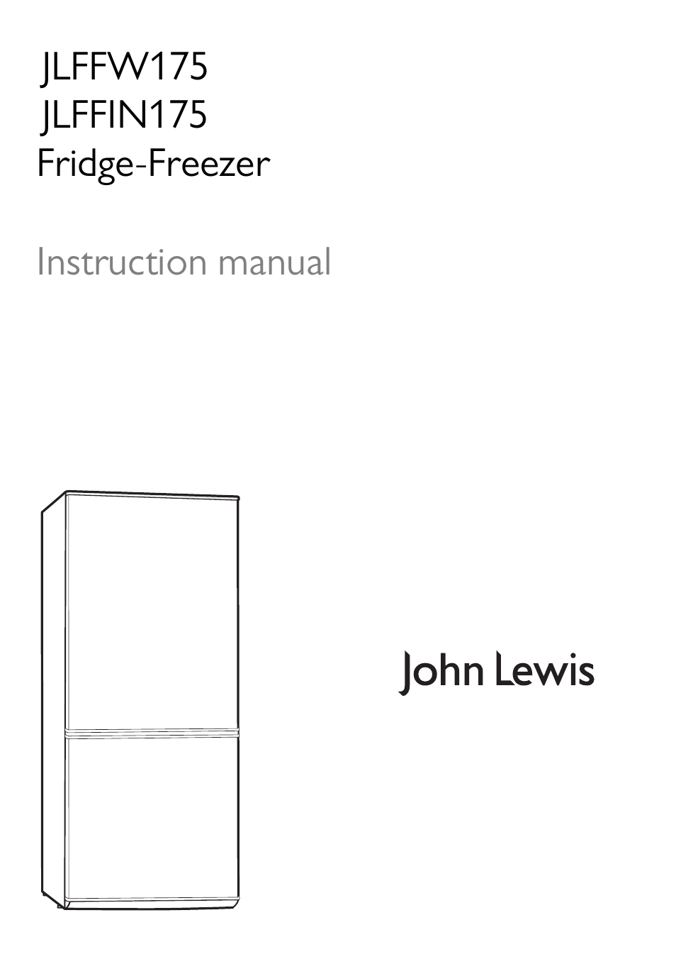 John Lewis JLFFW175 User Manual | 24 pages