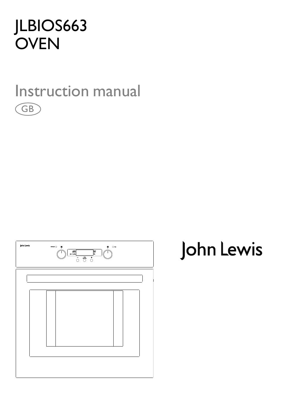 John Lewis JLBIOS663 User Manual | 32 pages