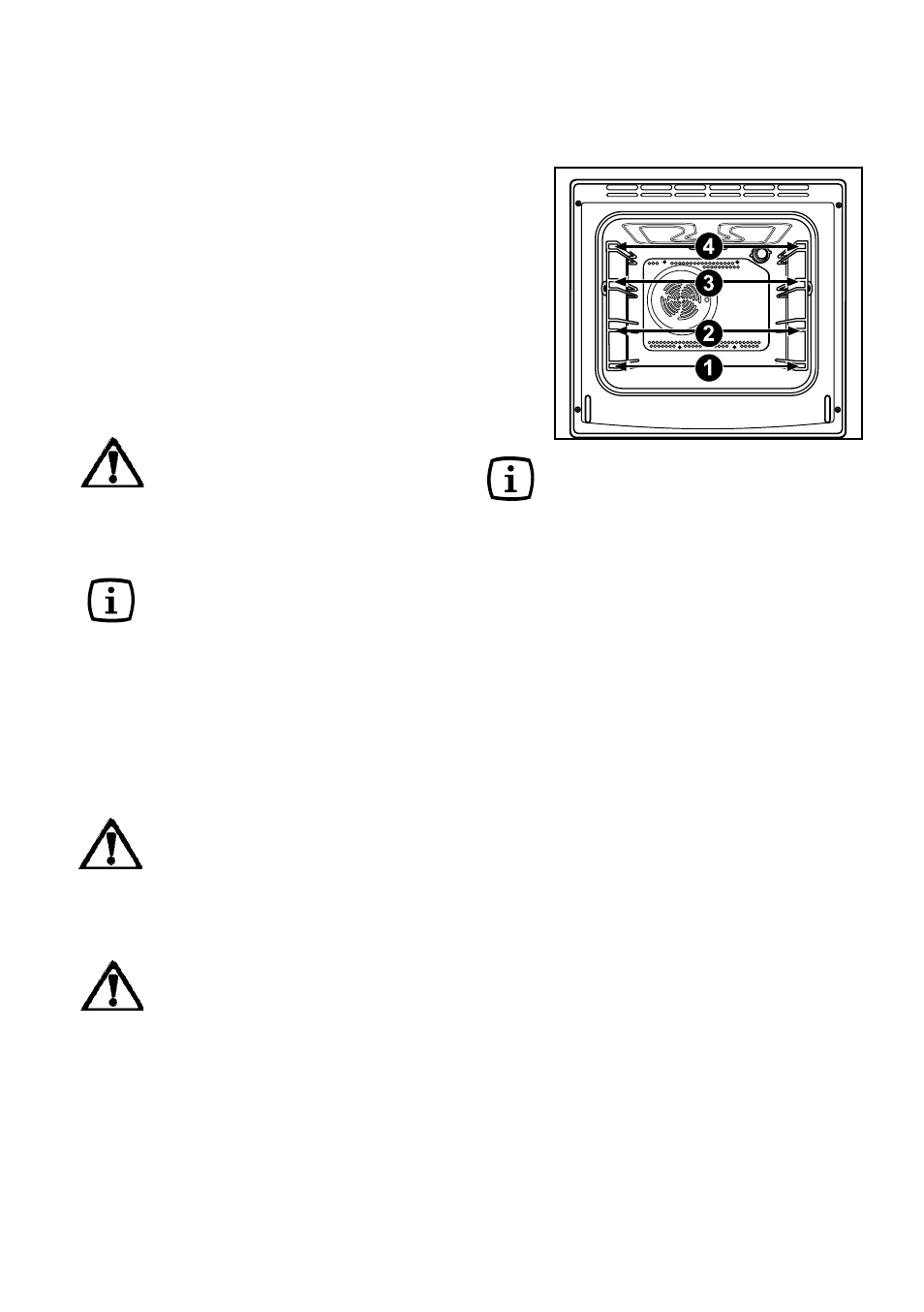 Using the oven | John Lewis JLBIOS663 User Manual | Page 12 / 32